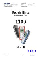 Nokia 1100_repair